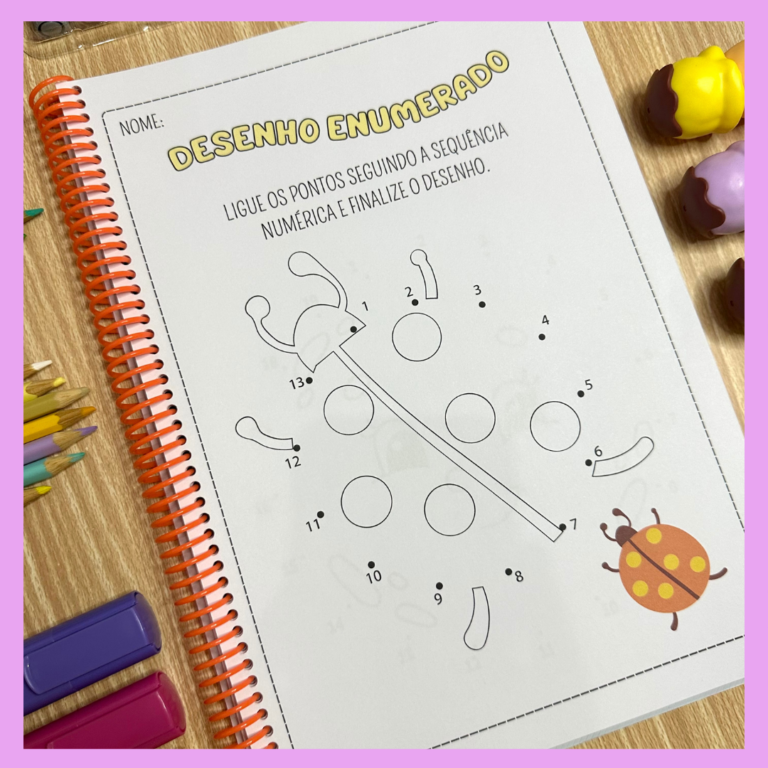 Desenho Enumerado – Alfabetizando Oficial