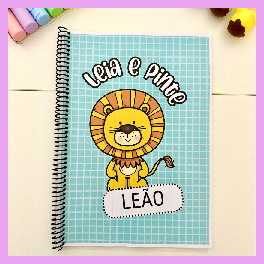 Apostila Leia e Pinte- Sílabas Complexas