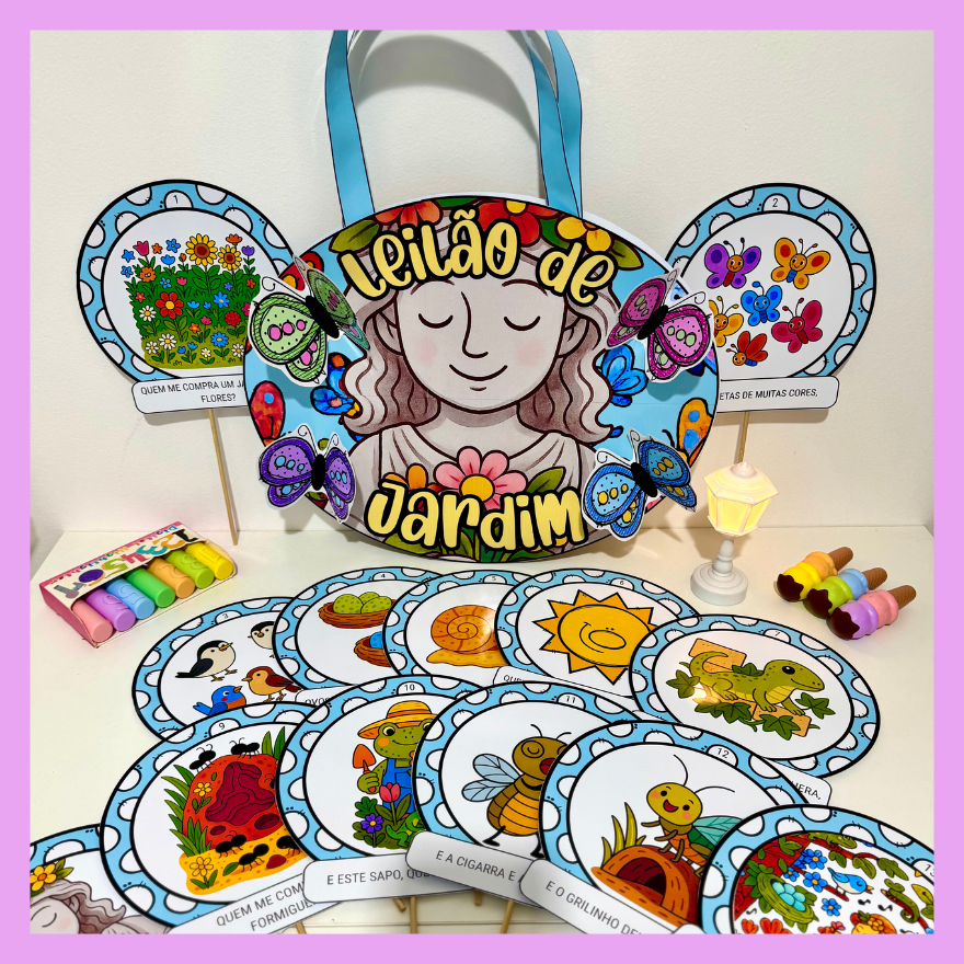 Sacola Poema “Leilão de Jardim”