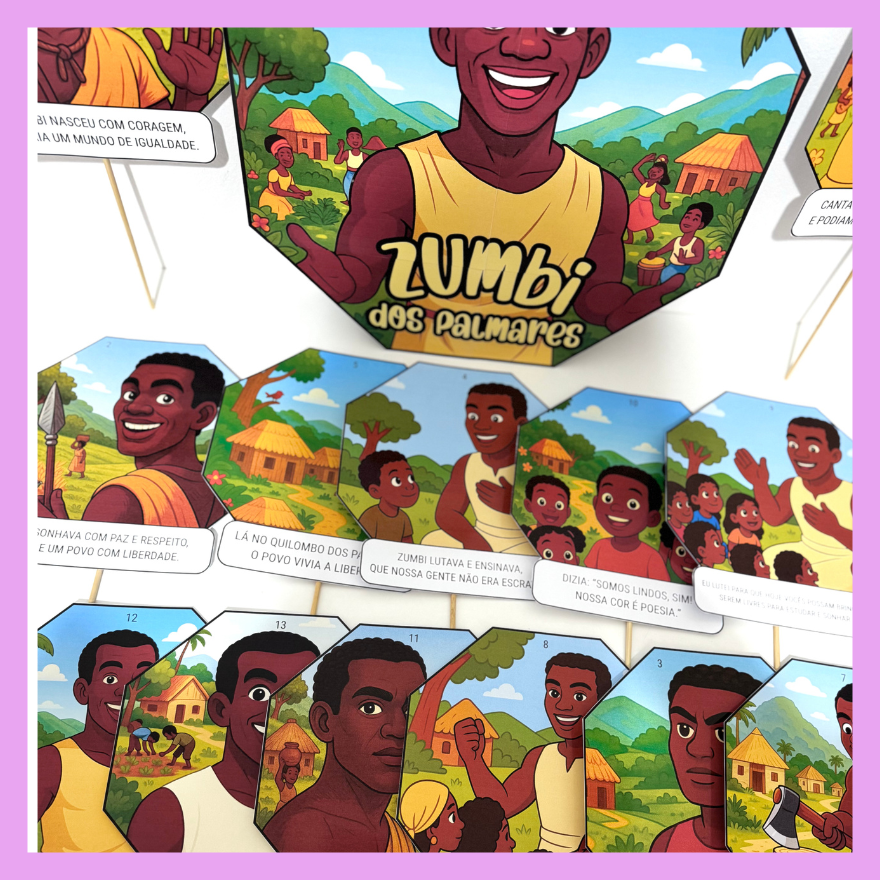 Sacola histórica Zumbi dos Palmares - Imagem 3