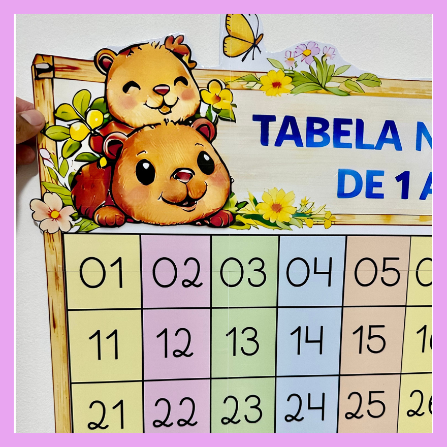 Tabela numérica de 1 a 100 ( 2026 ) - Imagem 4