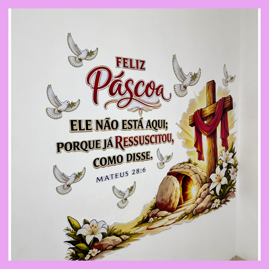 Painel Páscoa Cristã - Imagem 10