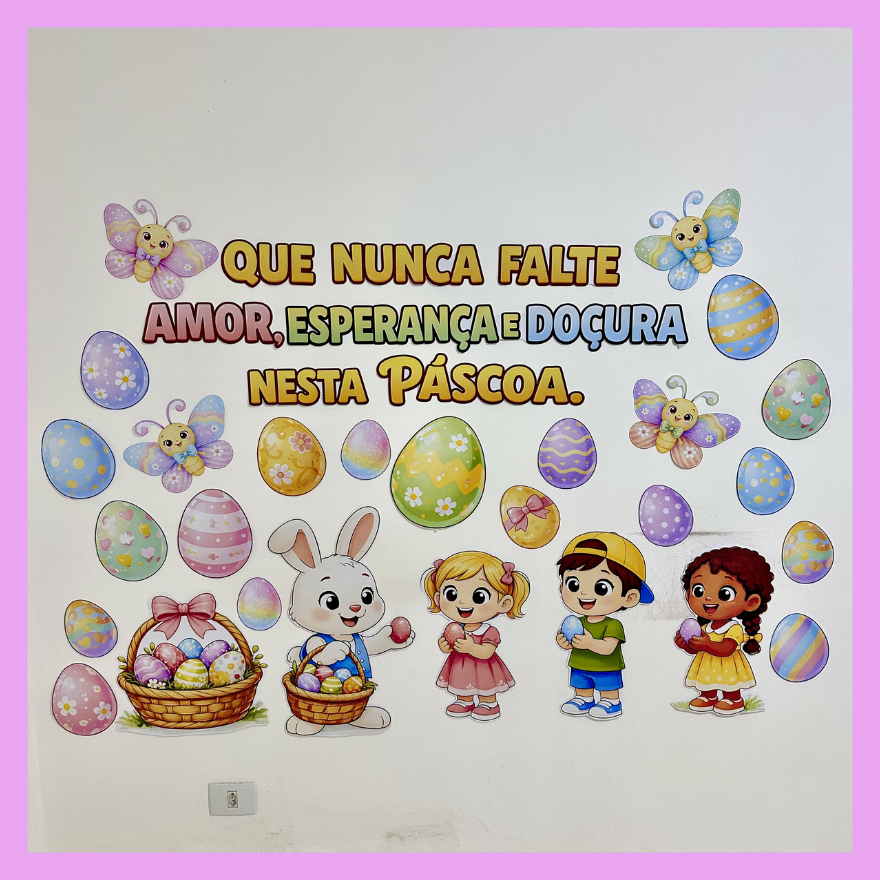 Painel Pascoa Coelho