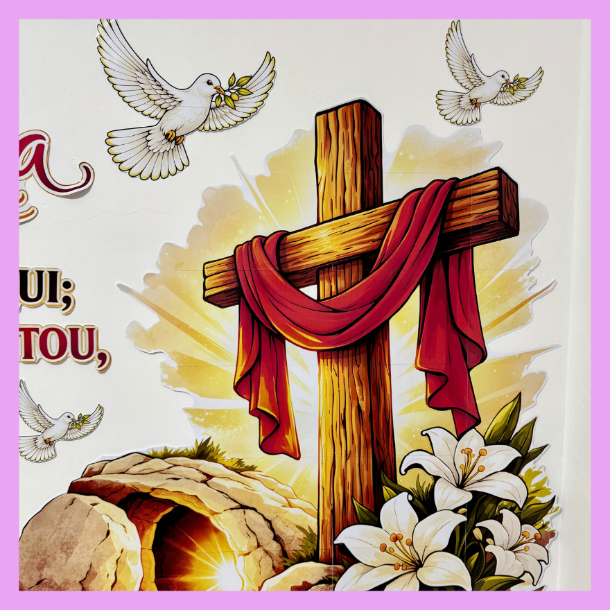 Painel Páscoa Cristã - Imagem 5