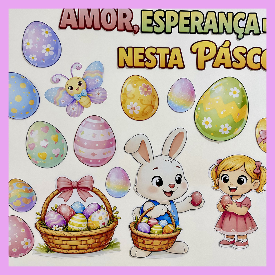 Painel Pascoa Coelho - Imagem 6