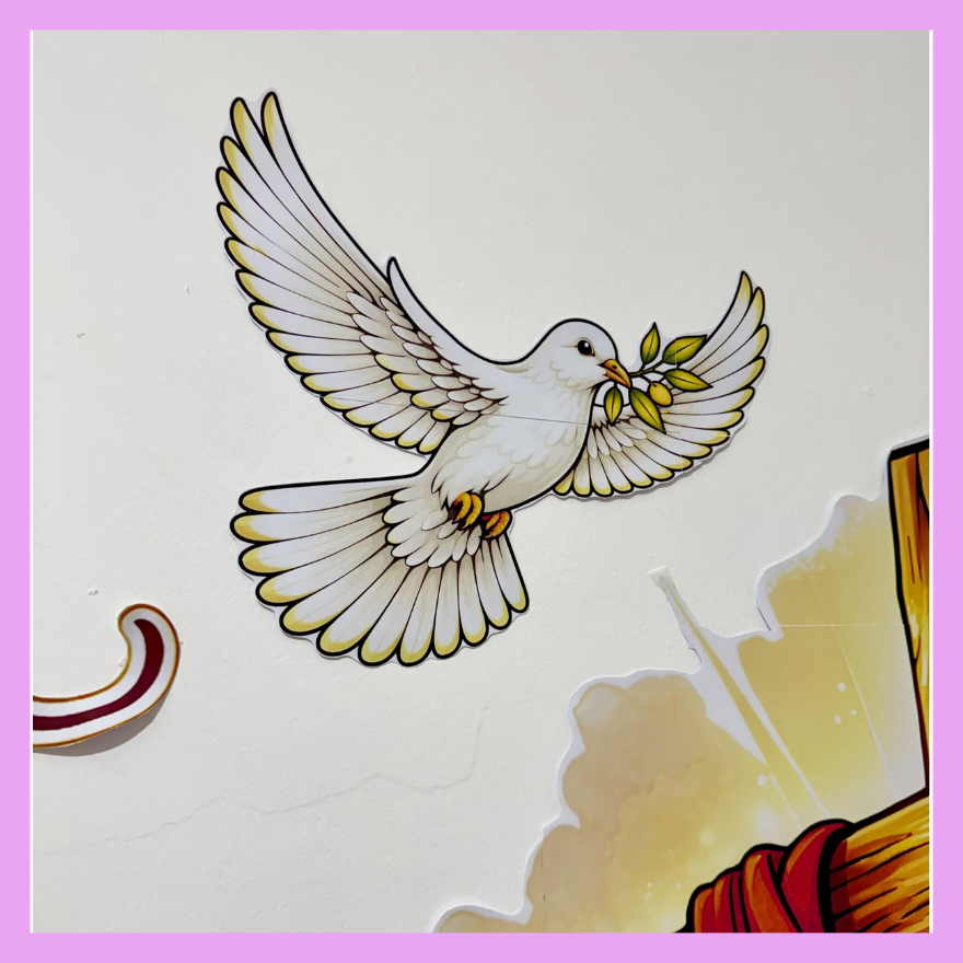 Painel Páscoa Cristã - Imagem 7