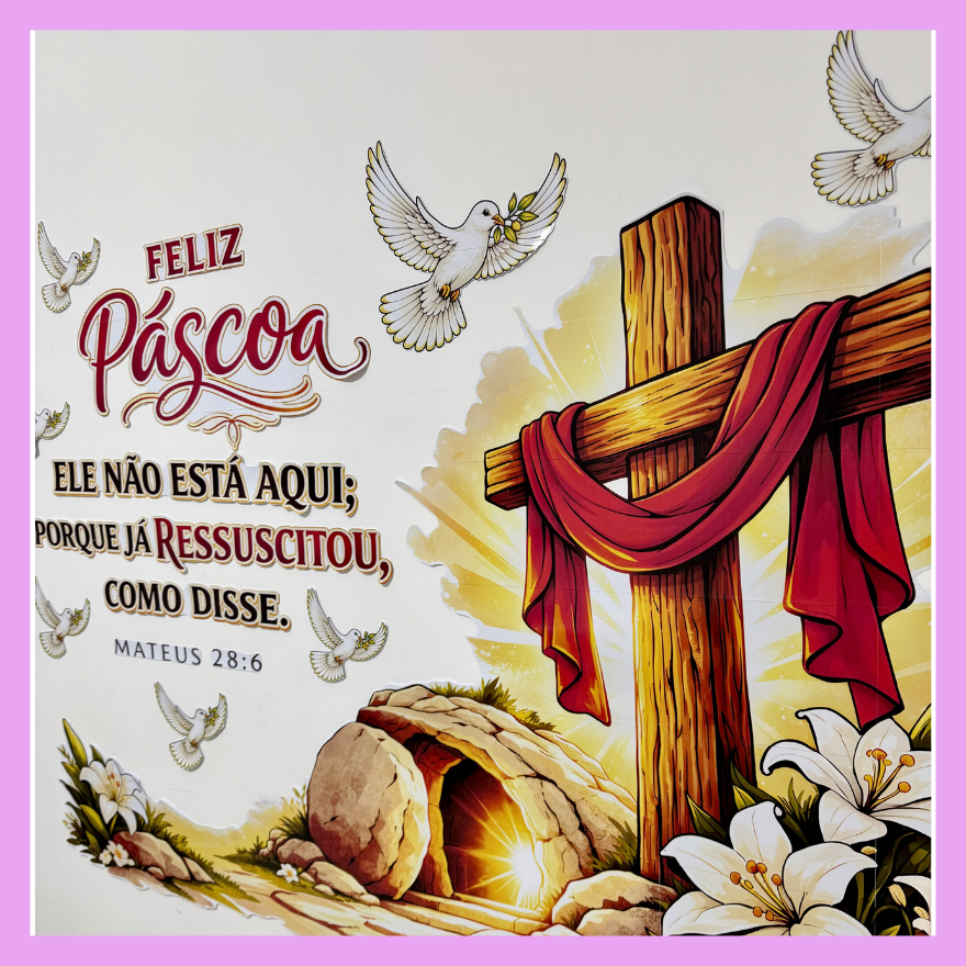 Painel Páscoa Cristã - Imagem 8