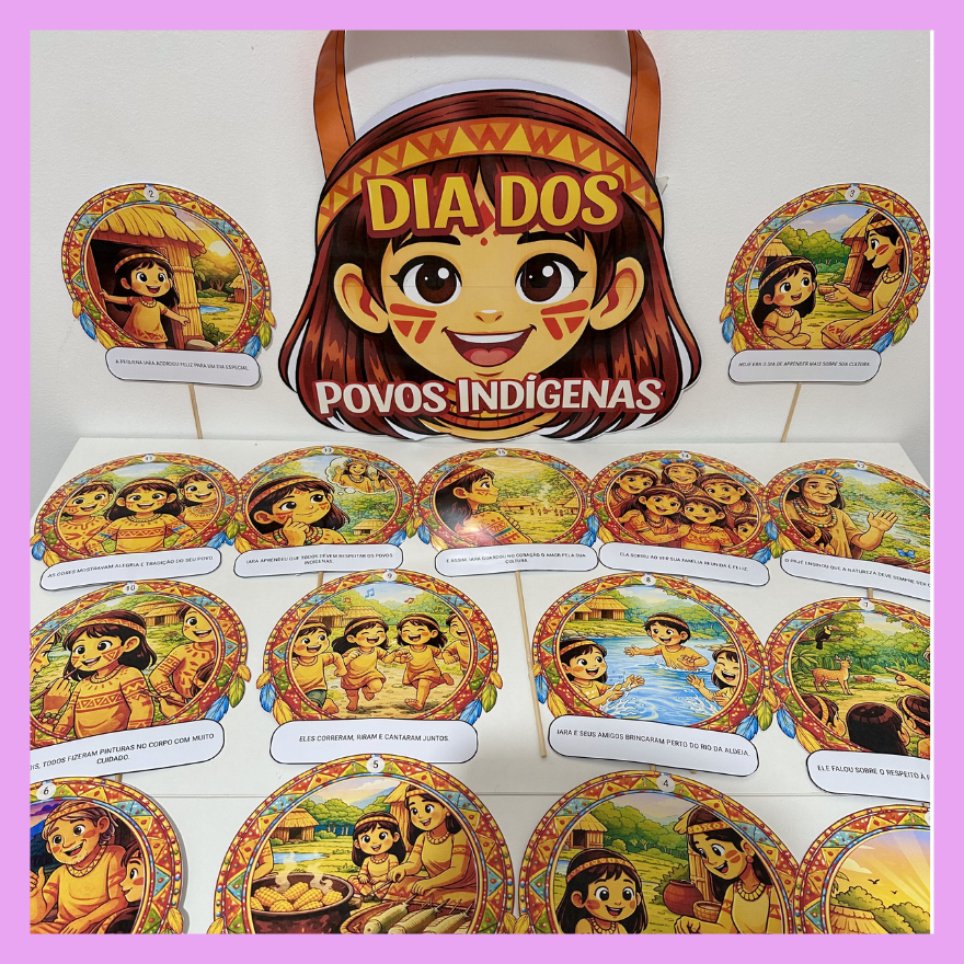 Sacola “ Dia Nacional dos Povos Indígenas”