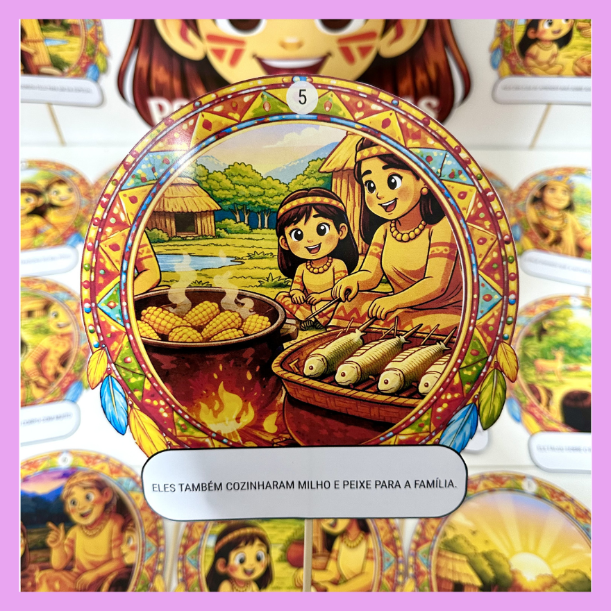 Sacola “ Dia Nacional dos Povos Indígenas” - Imagem 8