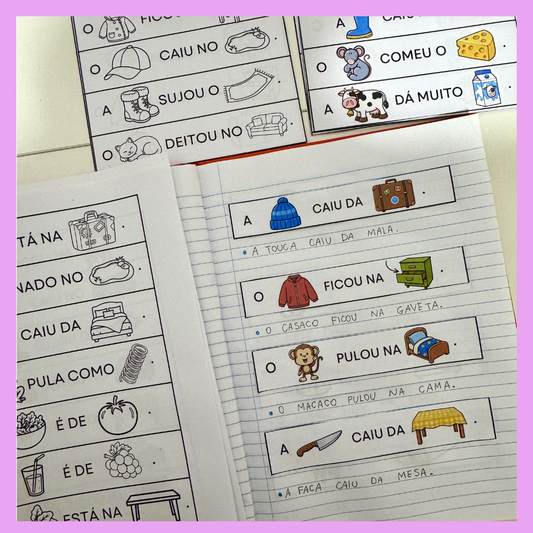 Material Construindo Frases para Caderno - Imagem 10