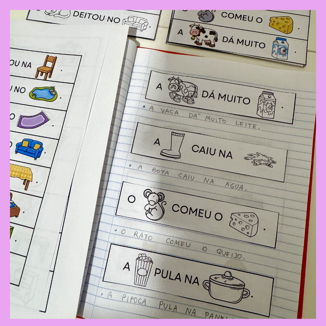 Material Construindo Frases para Caderno - Imagem 8