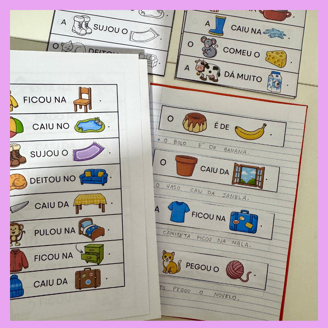 Material Construindo Frases para Caderno - Imagem 6