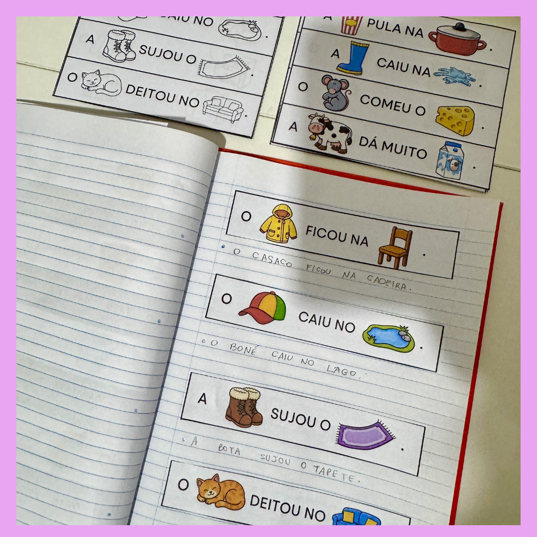 Material Construindo Frases para Caderno - Imagem 5