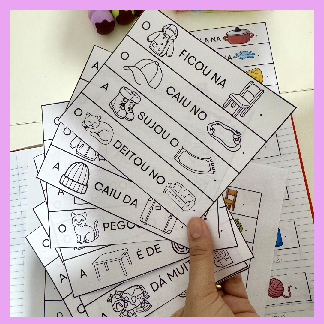 Material Construindo Frases para Caderno - Imagem 3