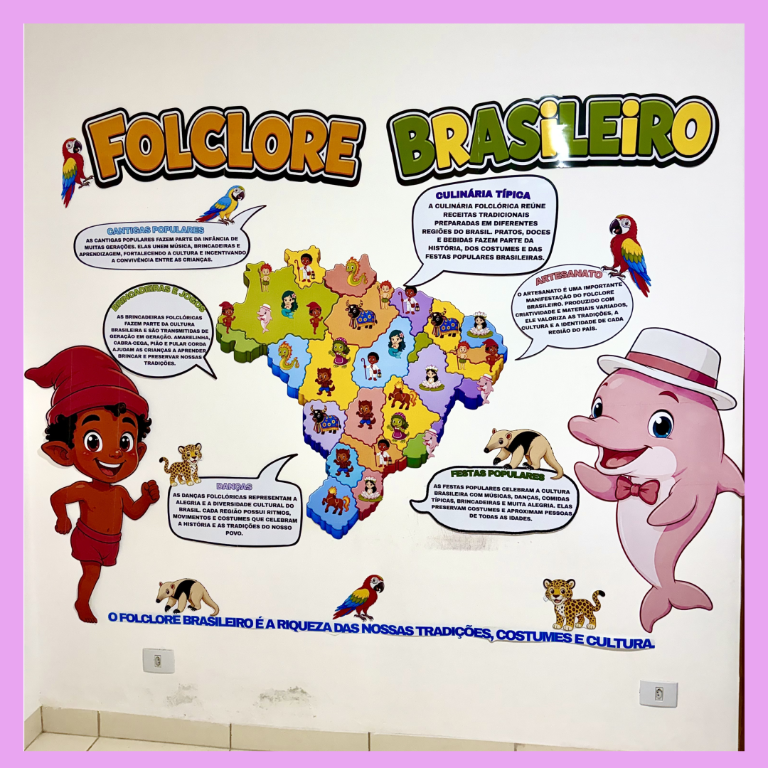 Painel Gigante Folclore