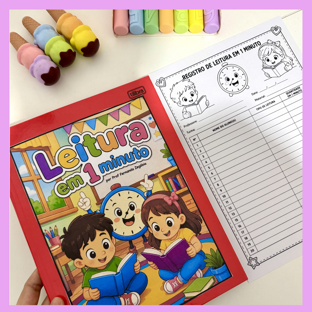 Caderno Leitura em 1 Minuto