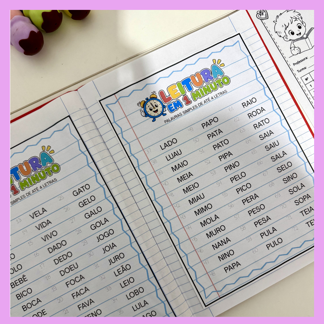 Caderno Leitura em 1 Minuto - Imagem 5