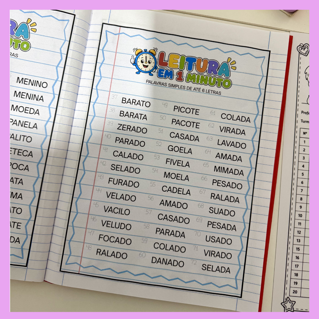 Caderno Leitura em 1 Minuto - Imagem 6