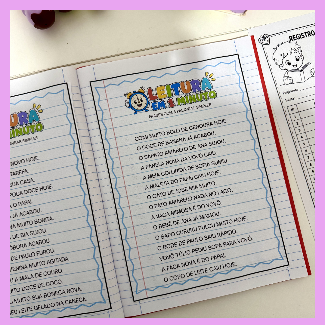 Caderno Leitura em 1 Minuto - Imagem 7