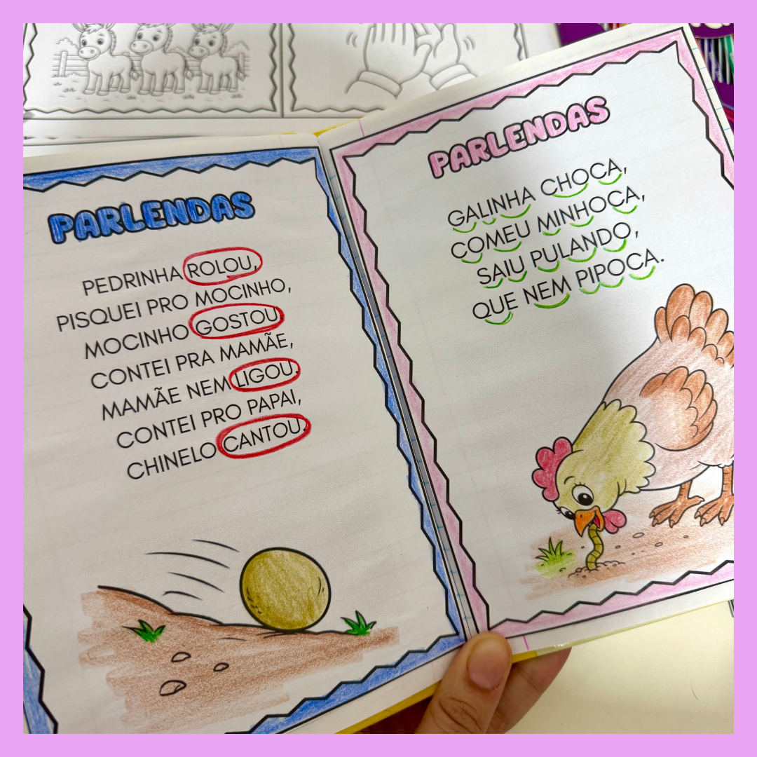 Caderno de Leitura- Parlendas - Imagem 11
