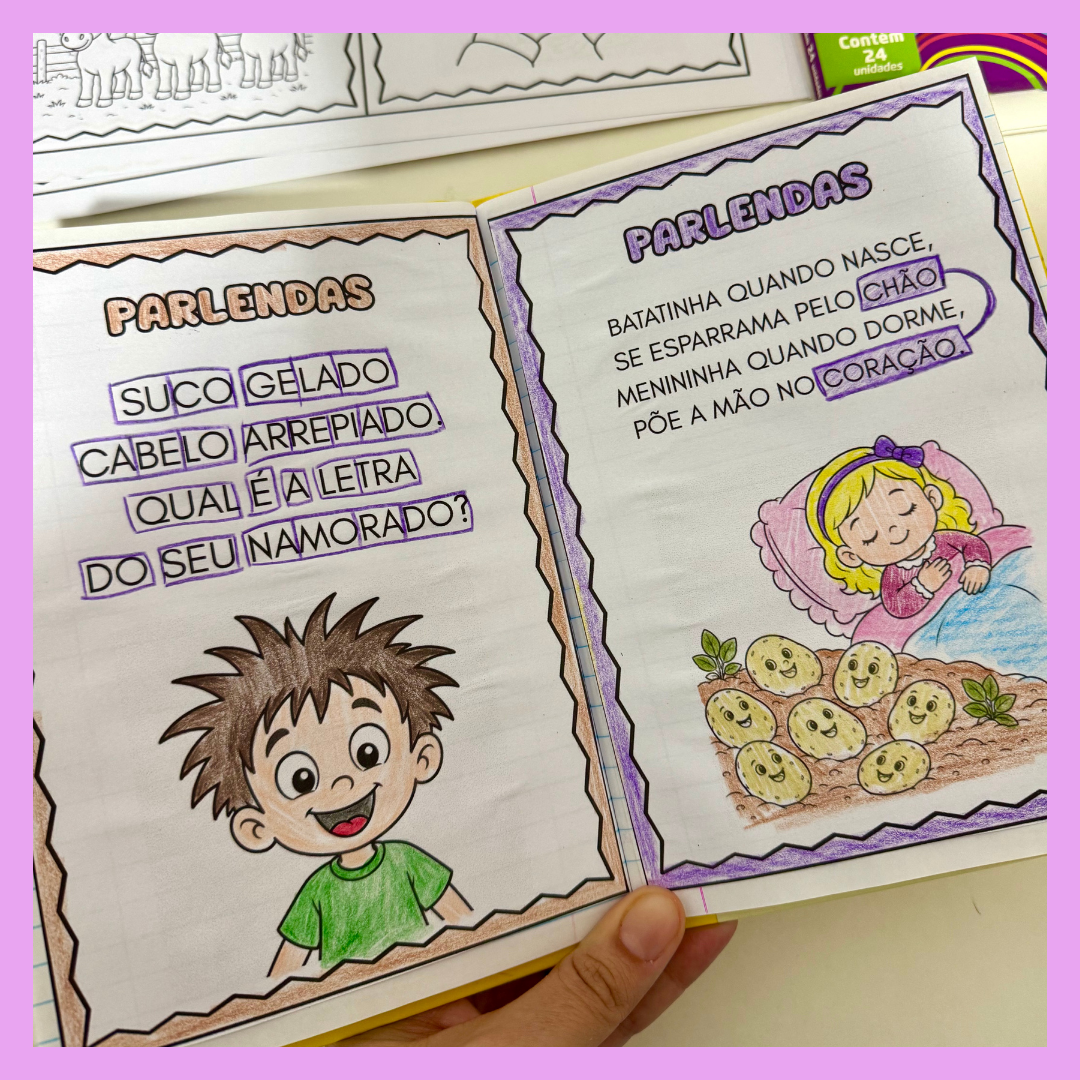 Caderno de Leitura- Parlendas - Imagem 10