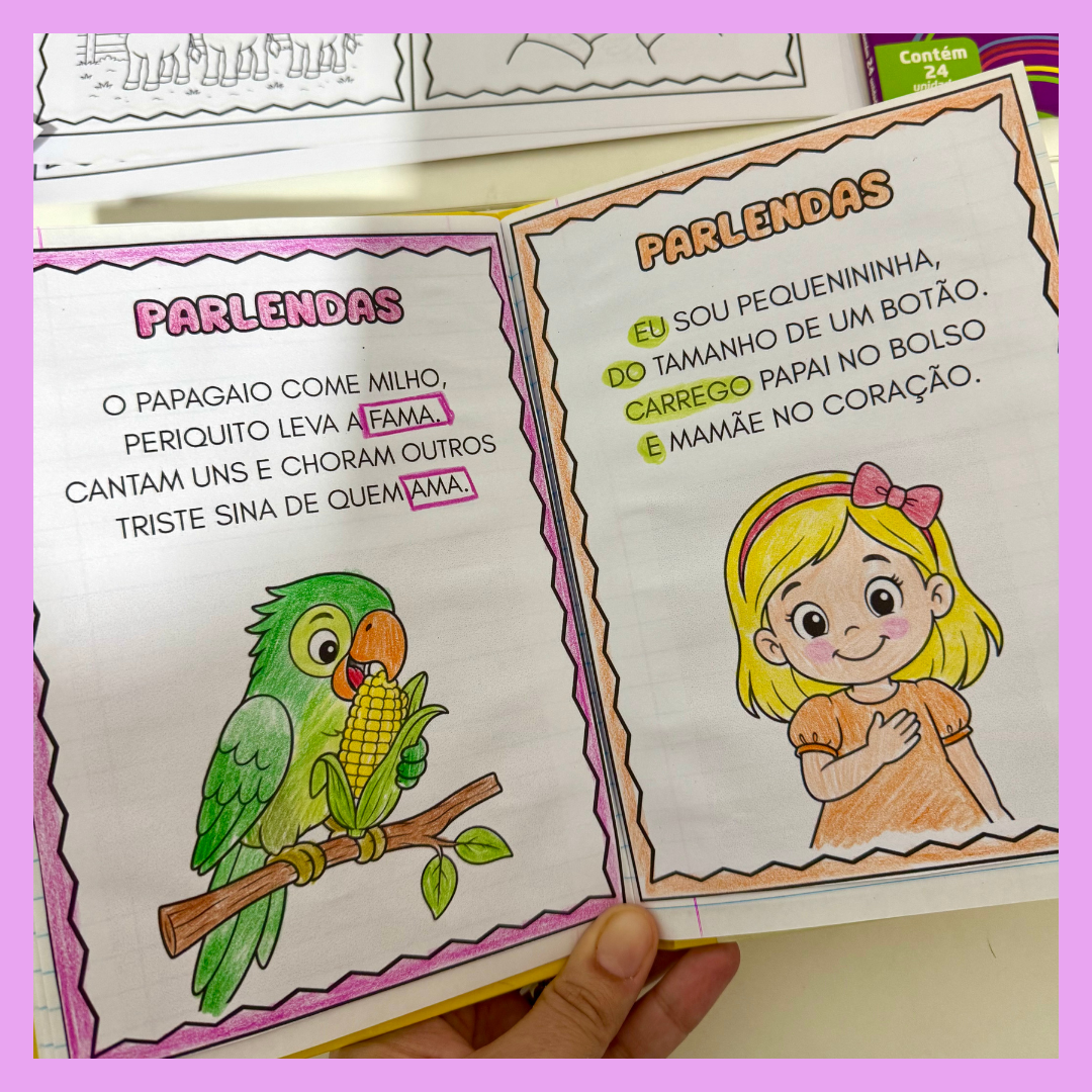 Caderno de Leitura- Parlendas - Imagem 9