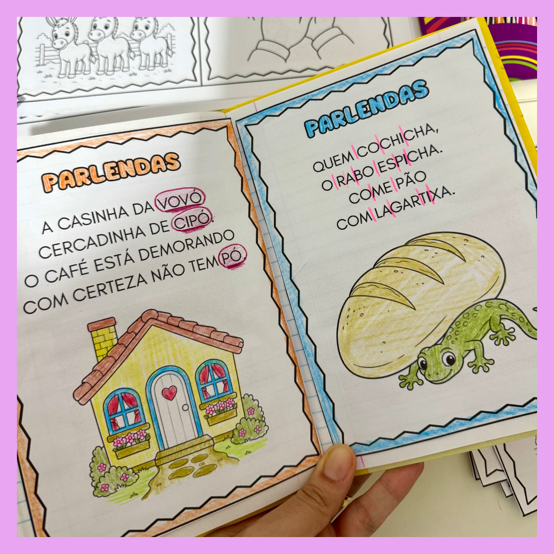 Caderno de Leitura- Parlendas - Imagem 8