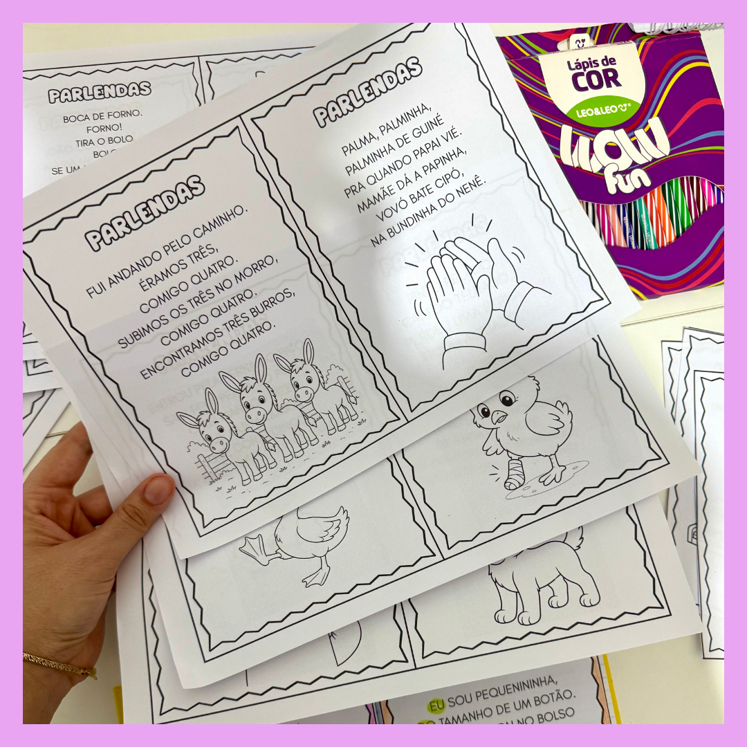 Caderno de Leitura- Parlendas - Imagem 7