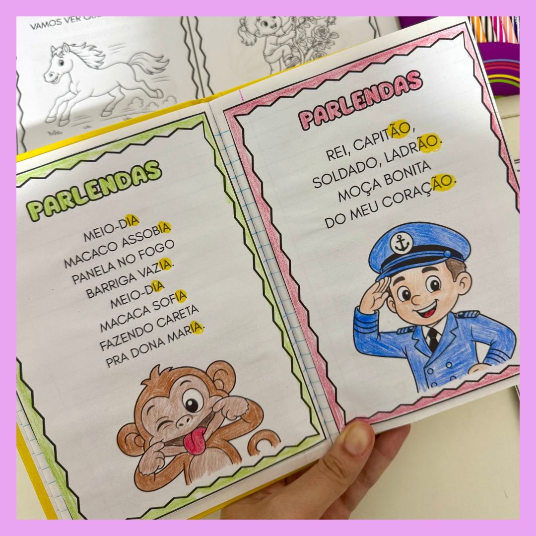 Caderno de Leitura- Parlendas - Imagem 4
