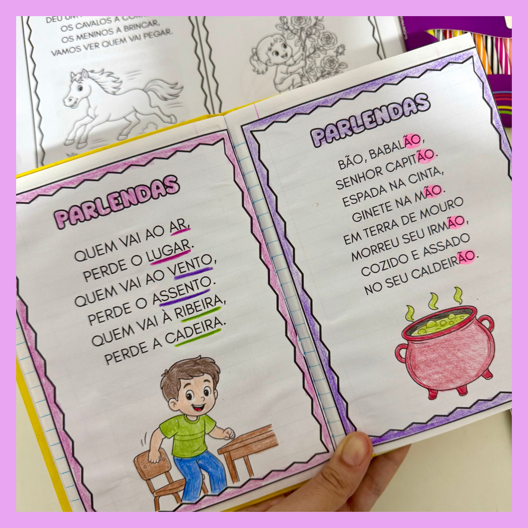 Caderno de Leitura- Parlendas - Imagem 5