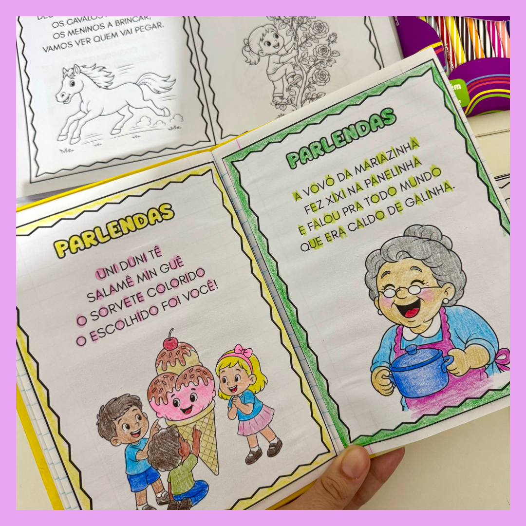 Caderno de Leitura- Parlendas - Imagem 6