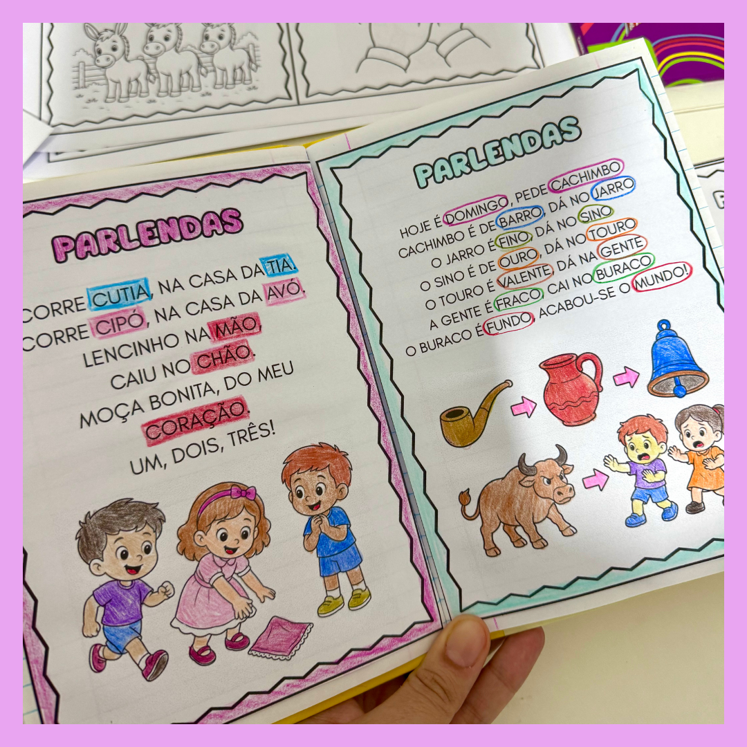 Caderno de Leitura- Parlendas - Imagem 13