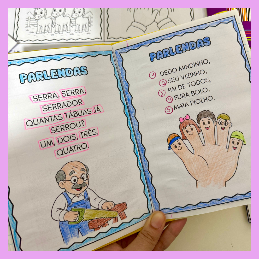 Caderno de Leitura- Parlendas - Imagem 12