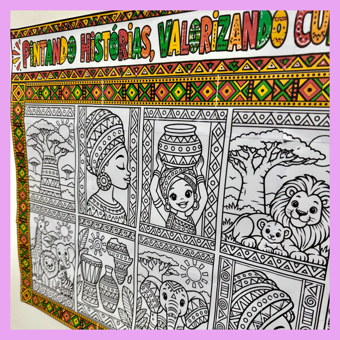 Cartaz Grafismos Africanos - Imagem 4